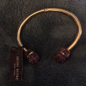 Henri Bendel New York Rocks Hinged Bangle